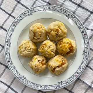 Baby pumpkin ball (ขนมฟักทอง)