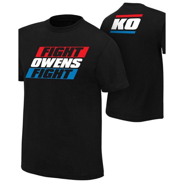 เสื้อยืดจําลอง Kevin Owens "Fight Owens Fight" Limited Edition