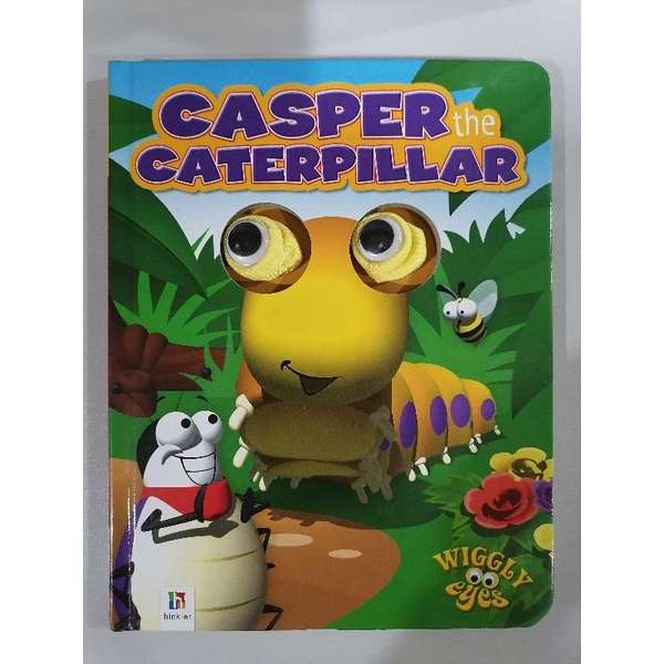 มือสอง หนังสือบอร์ด​บุ๊ค​ เล่มใหญ่ CASPER the CATERPILLAR