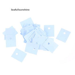 Seaf&gt; 50 Pcs TO-3P Transistor Silicone Insulator Insulation Sheet