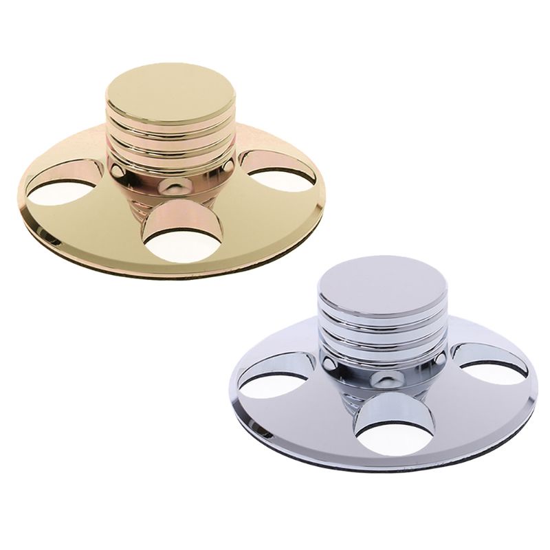 TOOLBOX Disc Stabilizer Precision Record Weight Clamp สําหรับ LP Vinyl Turntables Metal Disc Stabili