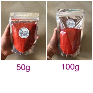‼️พริกเกาหลี พริกป่นเกาหลีชนิดละเอียด พริกป่นเกาหลีชนิดหยาบ ตรา ชองจองวอน แบบแบ่งขาย 100g และแบบแพ็ค 500g พร้อมส่ง✅✅