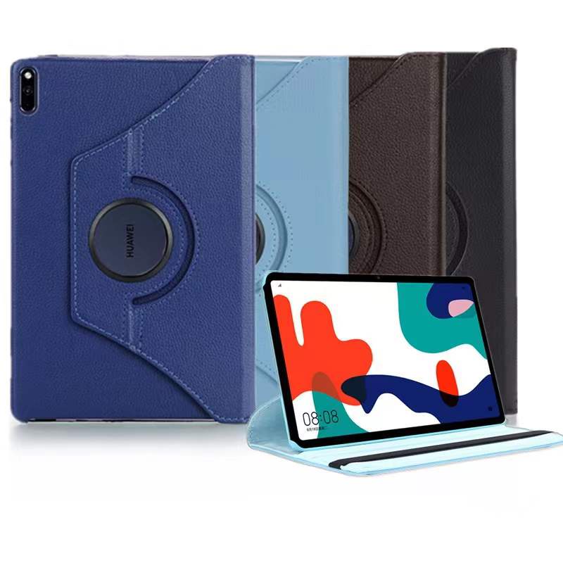 เคสฝาพับ หมุนได้ 360 เคส Case Huawei MatePad 10.4 / T10 / T10S / T5 10.1 / T8 หนังคุณภาพดี