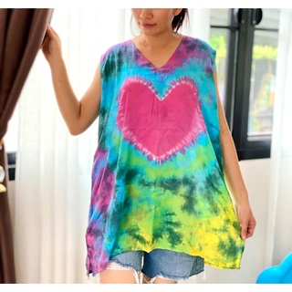[ลด 30฿ ใช้โค้ด INC5FA5] ส่งฟรี เสื้อกล้ามย้อมสีสี ผ้าแมมเบิด