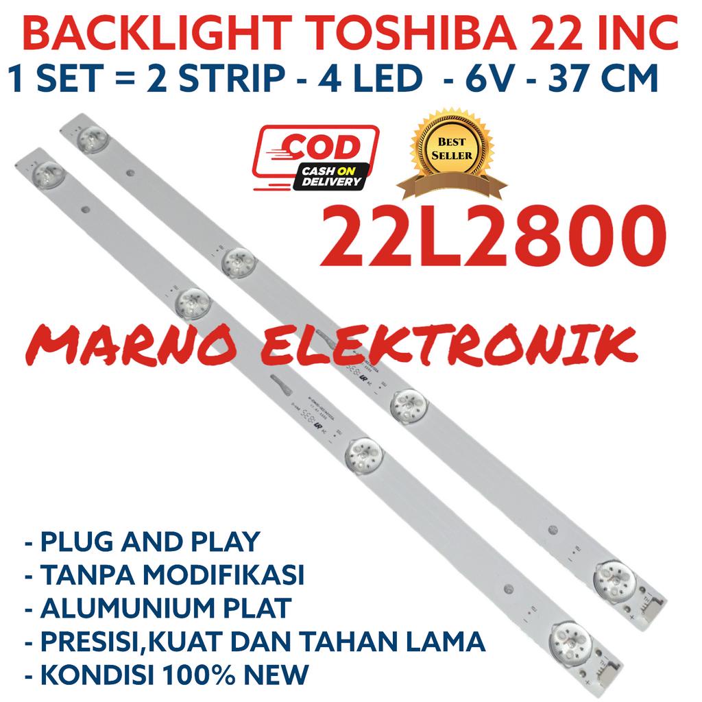 TOSHIBA 22 INC BACKLIGHT BL 22L2800 22 L 2800 LAMP 2K