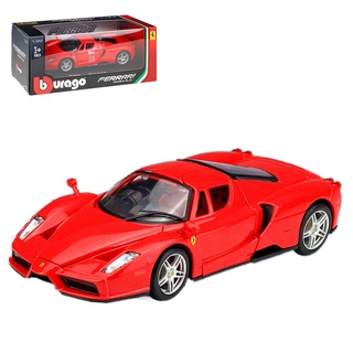 โมเดลรถยนต์ โมเดลรถเหล็ก โมเดลรถ Ferrari Enzo Burago 1/24 พร้อมส่งจาก กทม.