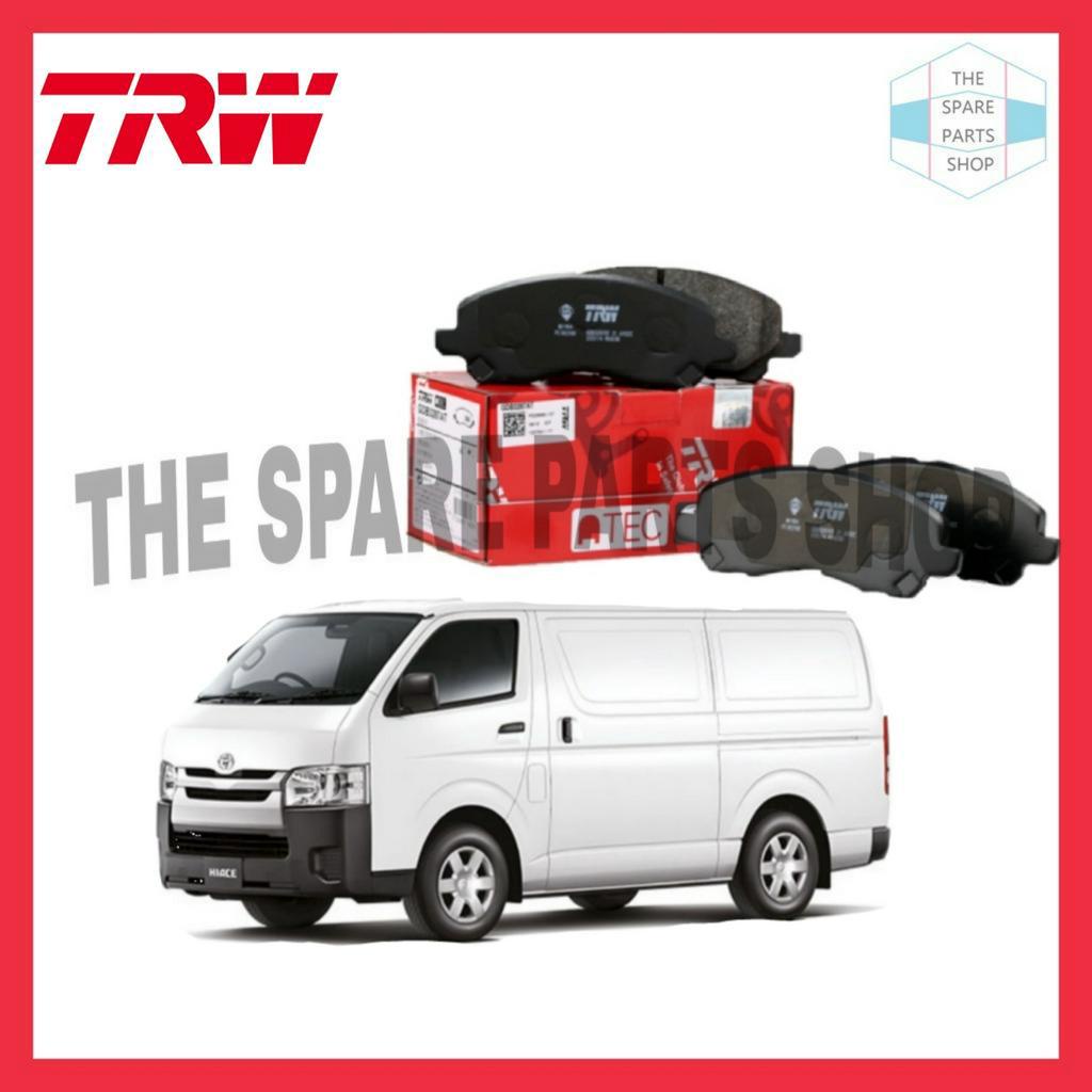 ผ้าเบรค TOYOTA HIACE KDH200 DYNA VAN FRONT TRW (GDB7693)
