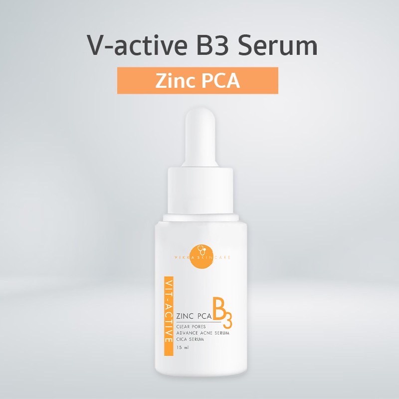 ฺB3 ครีมหมอกุ้ง Vit-Active B3 Zinc PCA 15 ml. 😊