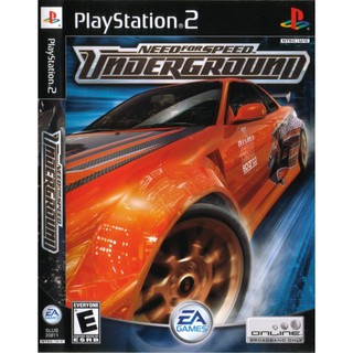 แผ่นเกมส์ Need for speed underground PS2 Playstation2 คุณภาพ…