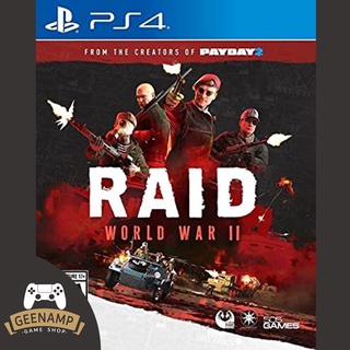 (โค้ดshopee 20DDXTRA915 ลด20%) PS4 [มือ1] RAID : WORLD WAR II (R2/EU)(EN) # WORLDWAR 2 # WW2 # WWII