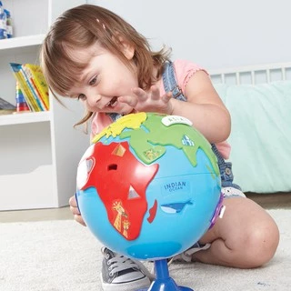 [อายุ 3+] ลูกโลกถอดประกอบสำหรับเด็ก (Puzzle Globe) [Learning Resources]