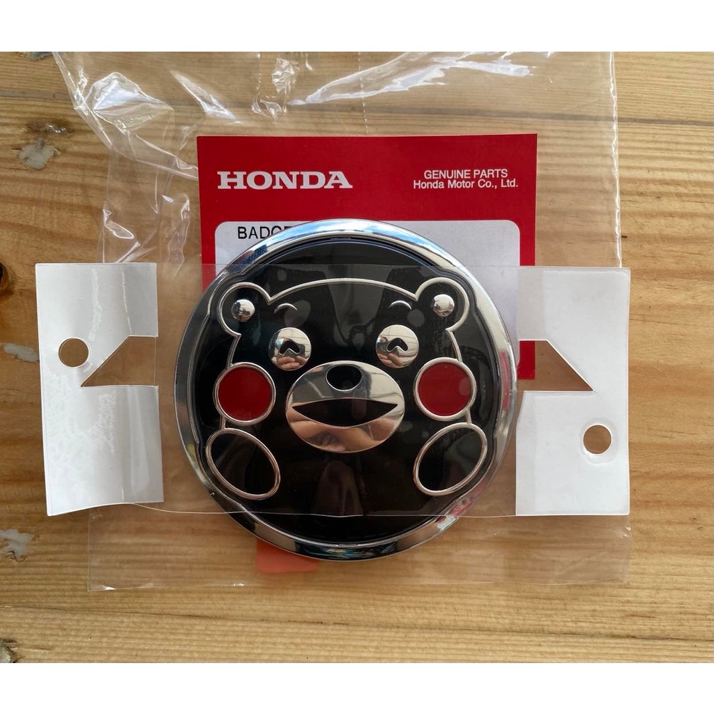 ((ส่งฟรี))โลโก้ คุมะมง Logo kumamon honda ฮอนด้า แท้ 100%((แท้เบิกศูนย์))