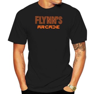 เสื้อยืดลําลอง ผ้าฝ้าย 100% แขนสั้น คอกลม พิมพ์ลาย Flynn Arcade Tron คุณภาพสูง แฟชั่นสําหรับผู้ชาย และผู้หญิง