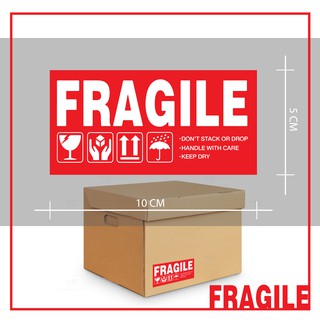 สติ๊กเกอร์ กันกระแทก Sticker Fragile