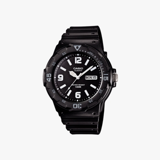 [ประกันร้าน] CASIO นาฬิกาข้อมือผู้ชาย รุ่น  Casio Standard Black รุ่น MRW-200H-1B2