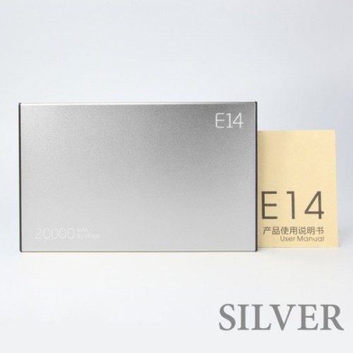 ELOOP E14 PowerBank 20000mAh แบตสำรอง พาวเวอร์แบงค์ มีโค้ดเช็คได้ แถมซองกำมะหยี่ มีประกัน 1 ปี แท้10