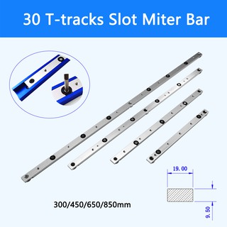 1 ชิ้นอุปกรณ์เลื่อยอะลูมิเนียม t - tracks slot สําหรับงานไม้