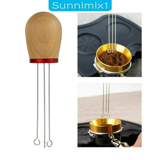 [SUNNIMIX1] Espresso Coffee Tamper Needle Coffee Powder Dispensing Distributor Tool