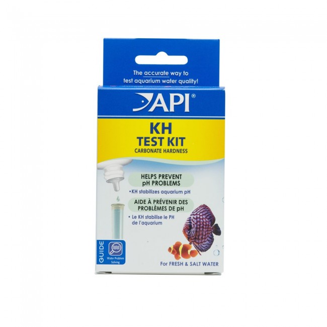 API KH Test Kit ตรวจสอบความแข็งคาร์บอเนต KH ในบ่อและทะเลสาบ