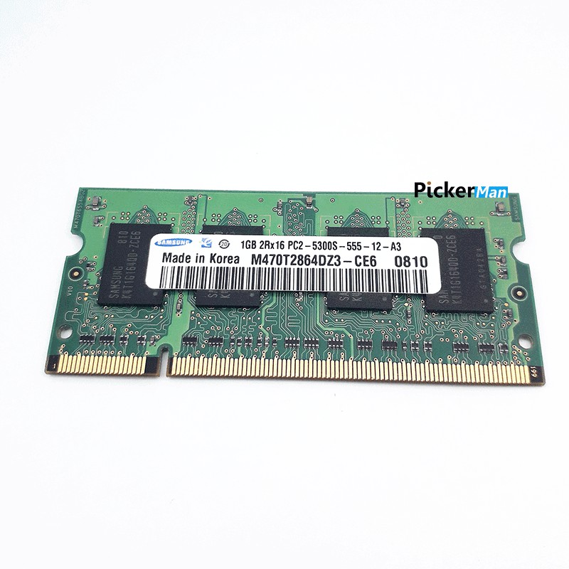 (สินค้ามือสอง พร้อมส่ง) แรมโน๊ตบุ๊ค RAM DDR2 คละรุ่นคละแบบ