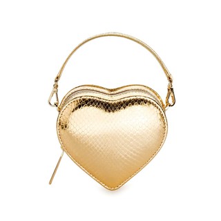 กระเป๋าTiny Heart หนังงูฟอยสีทอง กระเป๋าสะพาย กระเป๋า ผู้หญิง กระเป๋ามินิ Tiny Heart 

สายสะพายยาวแบบถอดได้
 
สายสั้นแ
