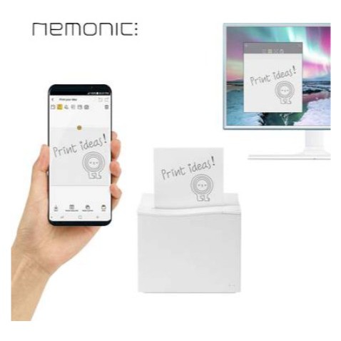 เครื่องพิมพ์กระดาษโน๊ต Nemonic Sticky Note Printer MIP001W