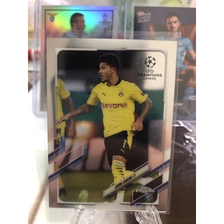 2020-21 Topps Chrome UEFA Champions League Soccer Cards Dortmund