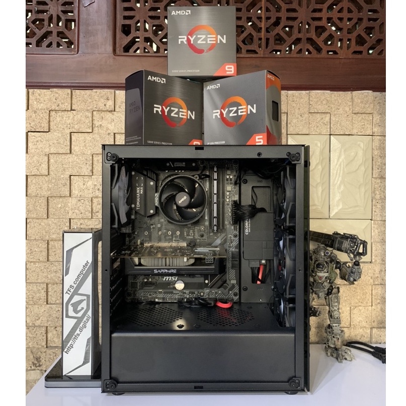 Ryzen 5 2600x, 16G, 128G SSD, กราฟิก Rx 560 4G