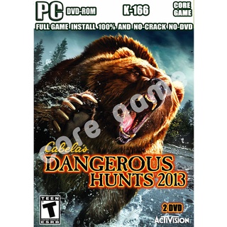 GAME PC  cabelas dangerous hunts 2013 แผ่นเกมส์ แฟลชไดร์ฟ เกมส์คอมพิวเตอร์  PC โน๊ตบุ๊ค