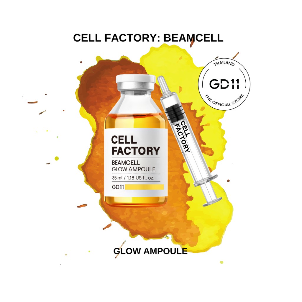 GD11 CELLFACTORY BEAMCELL GLOW AMPOULE 35ML.