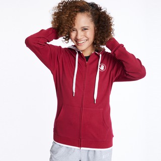 BODY GLOVE Womens SC Interlock Hoodie เสื้อฮู้ด ผู้หญิง สีแดงเข้ม-25