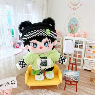 ของเล่นตุ๊กตา 20 ซม. เสื้อผ้าเด็ก ตุ๊กตาดาว ตุ๊กตานู้ด เรืองแสง ผู้ชาย เสื้อกันหนาว