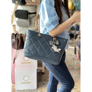 Vivi 30cm กระเป๋าหนังแกะนิวซีแลนด์ shopping bag แบรนด์Lovera