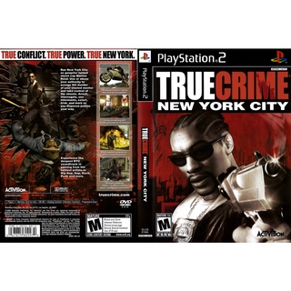 แผ่นเกมส์ PS2 True Crime - New York City   คุณภาพ ส่งไว (DVD)