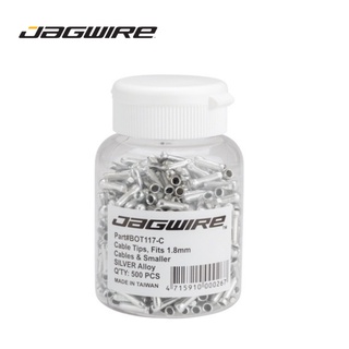 ๋JAGWIRE ตัวย้ำอลูมิเนียมสำหรับสายเบรค 1.8 มม.แบบขวด (500 ชิ้น)