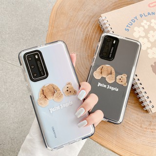 การ์ตูน น่ารักจัง หมีน้อย เคส Samsung Galaxy NOTE 10 20 s20 s21 fe s22 s23 plus ultra A13 A23 A33 A53 A52 A52S A04 A14 A34 A54 4G 5G case