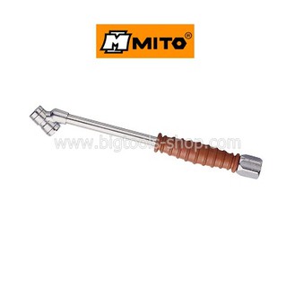 MITO : หัวเติมลม หัวเติมลมยาง หัวเติมลมยาว 2 หัว (Tire Air Chuck) MI-60