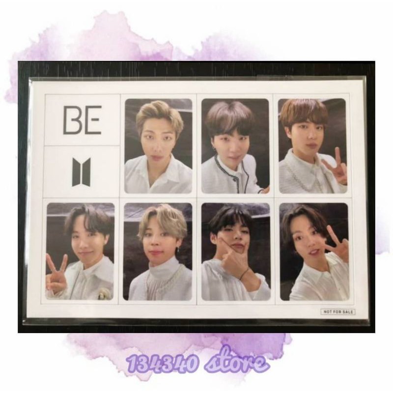 แบ่งปัน BTS BE ESSENTIAL / BE EE ALBUM JAPAN FANCLUB PREORDER BENEFIT