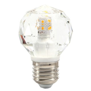 หลอดไฟ LED วอร์มไวท์ 4 วัตต์ EVE Crystal Candle E14LED Bulb Warm White 4W EVE Crystal Candle E14