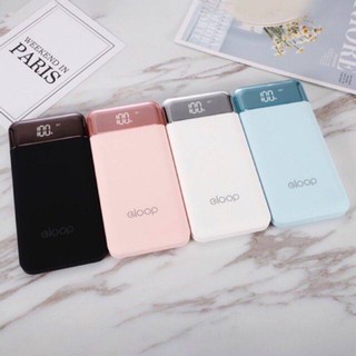 พร้อมส่ง Eloop Power bank 30000mAh พร้อมส่ง4สีค่ะ รับประกัน30วัน แถมซองกันน้ำ+สายชาร์จ แบบใหม่พร้อมส่ง Eloop Power bank