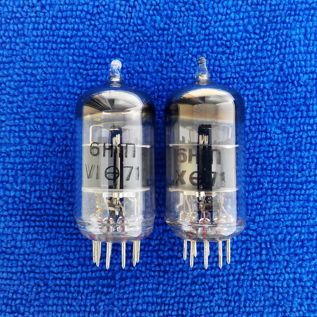 6N1P Gold grid  6Н1П หลอดอัพเกรด แทนหลอด 6N1 จีน ศึกษารายละเอียดก่อนสั่งซื้อ 6DJ8 / E88CC / 6N11~ECC