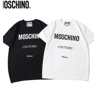 เสื้อยืดลายกราฟฟิก Milano Moschino-oS-5XL