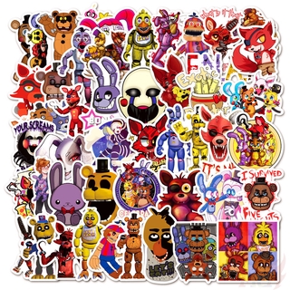 ❉ Five Nights at Freddys Series 03 สติ๊กเกอร์ ❉ 50Pcs/Set Fashion DIY Waterproof Decals Doodle สติ๊กเกอร์