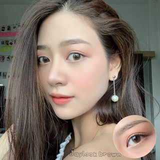 คอนแทคเลนส์ ยี่ห้อ คิตตี้คาวาอิ รุ่น Daylook Brown เดย์ลุคบราวน์ ขนาด 14.5