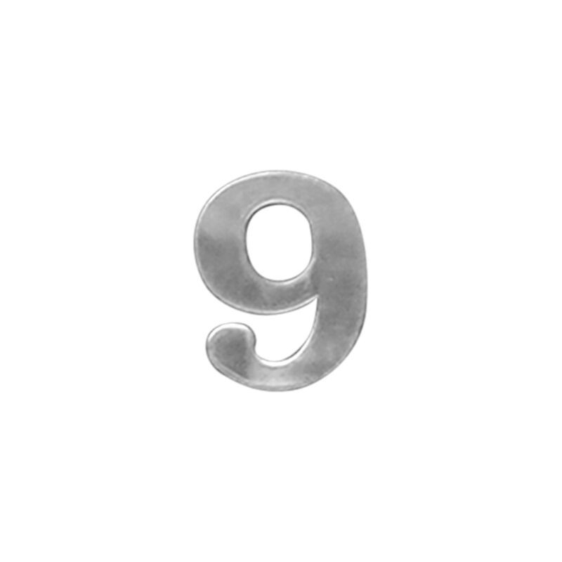 🚚💨พร้อมส่ง!! PAN SIAM ป้ายตัวเลขใหญ่เลข 9 สีโครมเมี่ยม