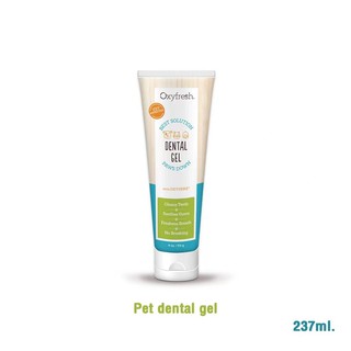 Oxyfresh Pet dental gel อ็อกซี่ เฟรช ผลิตภัณฑ์เจลทำความสะอาดฟัน กำจัดกลิ่นปาก ช่วยลดคราบหินปูน 113g.