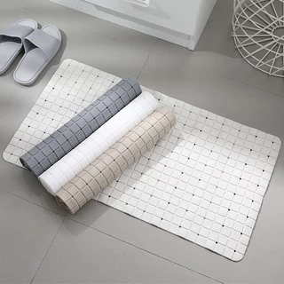Goody Home แผ่นยางกันลื่น แผ่นยาง PVC กันลื่น ในห้องน้ำ ห้องครัว ขนาด 38*72 cm.