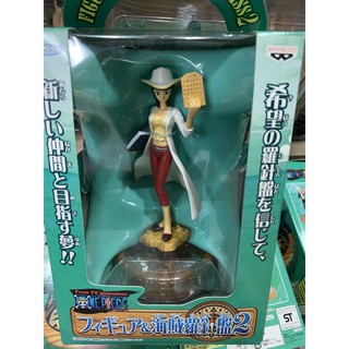 One Piece Figure &amp; pirate Compass 2 -Robin