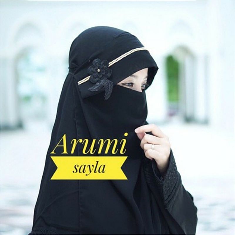 NIQAB ARUMI SAYLA ผ้าชีฟอง
