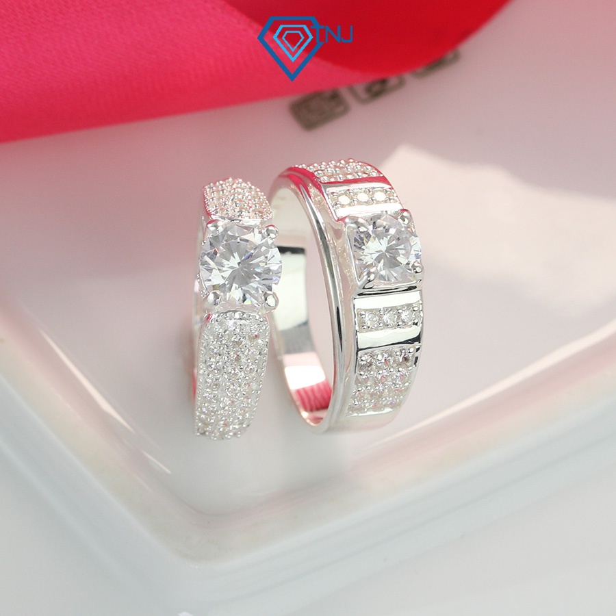 แหวนคู่สวยงามพร้อมหินคุณภาพสูง ND0269 TNJ Jewelry